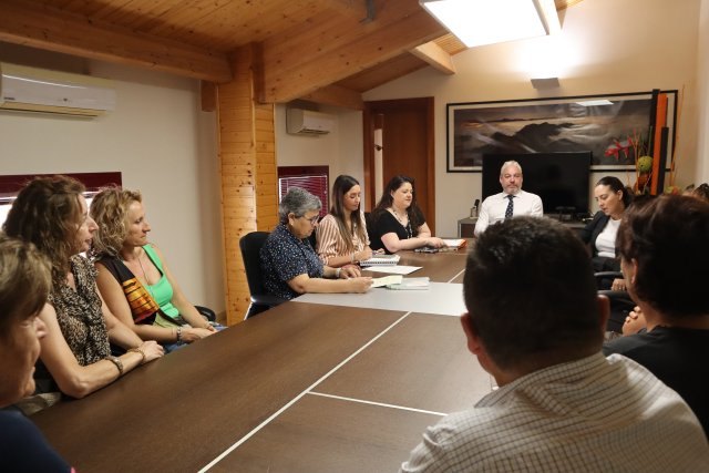 Reunión con la Asociación de Vecinos de Playas de Percheles