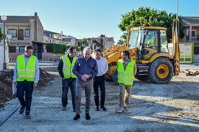 Iniciadas las obras de remodelación de la Avenida del Mediterráneo de Puerto de Mazarrón