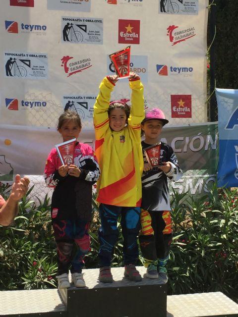 La mazarronera Chiara Muñoz gana la Copa de España de BMX