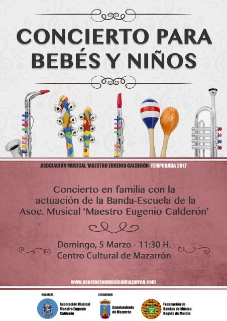 Nuevo concierto para bebés de la banda-escuela de música