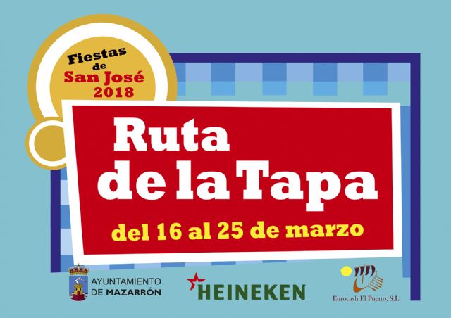 Listado de ganadores del sorteo de la Ruta de la Tapa de las Fiestas de San José