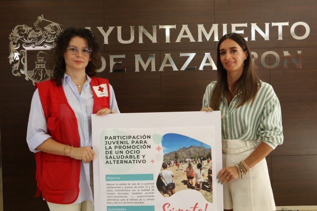 La Concejalía de Juventud y Cruz Roja Juventud lanzan el programa “Participación juvenil para la promoción de un ocio saludable y alternativo” en Mazarrón