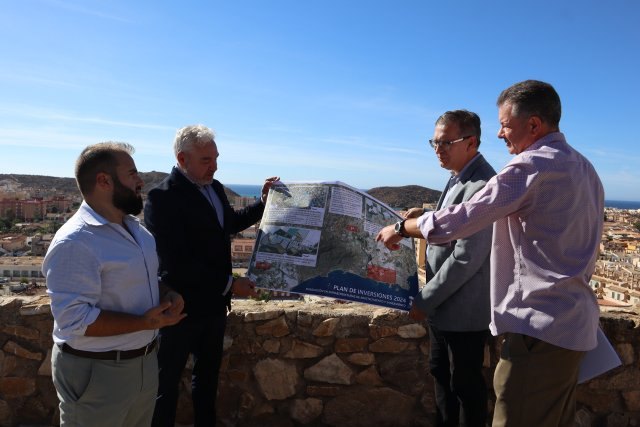 Presentación del Plan de Inversiones 2024 para la mejora de la red de agua en Mazarrón