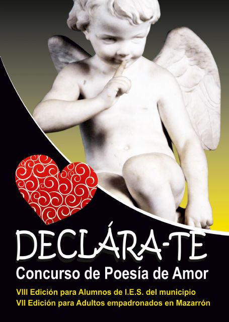 Convocada una nueva edición del concurso de poemas de amor 'declárate'