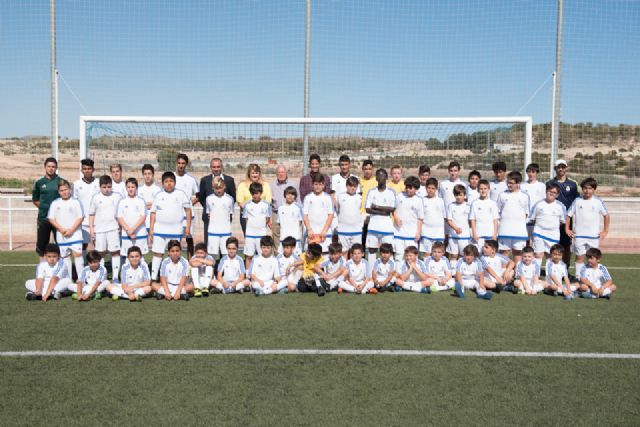 Abiertas las inscripciones en la escuela de fútbol de la Fundación Real Madrid