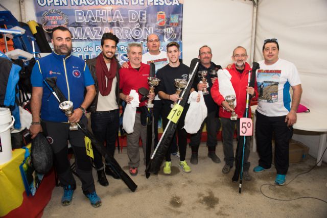 Más de 110 participantes en el open nacional de pesca de Mazarrón