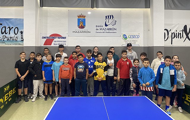 Jornada de tenis de mesa de deporte escolar 2022/2023