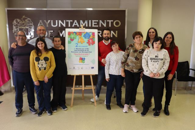 Marcha por el día internacional de las personas con discapacidad