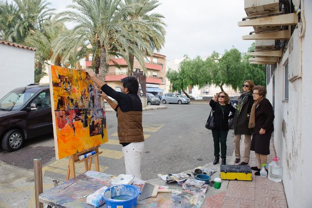 Mazarrón posa este domingo para su XV certamen de pintura al aire libre