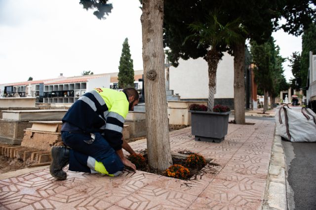 Los cementerios municipales se adecúan para la festividad de Todos los Santos 2018