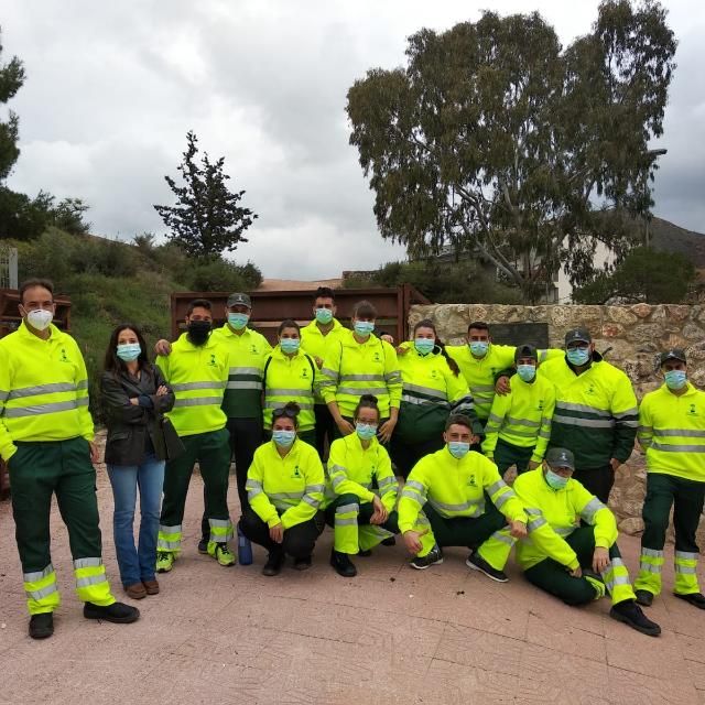 Finaliza el proyecto hortus viridi de formación y profesionalidad en instalación y mantenimiento de zonas verdes